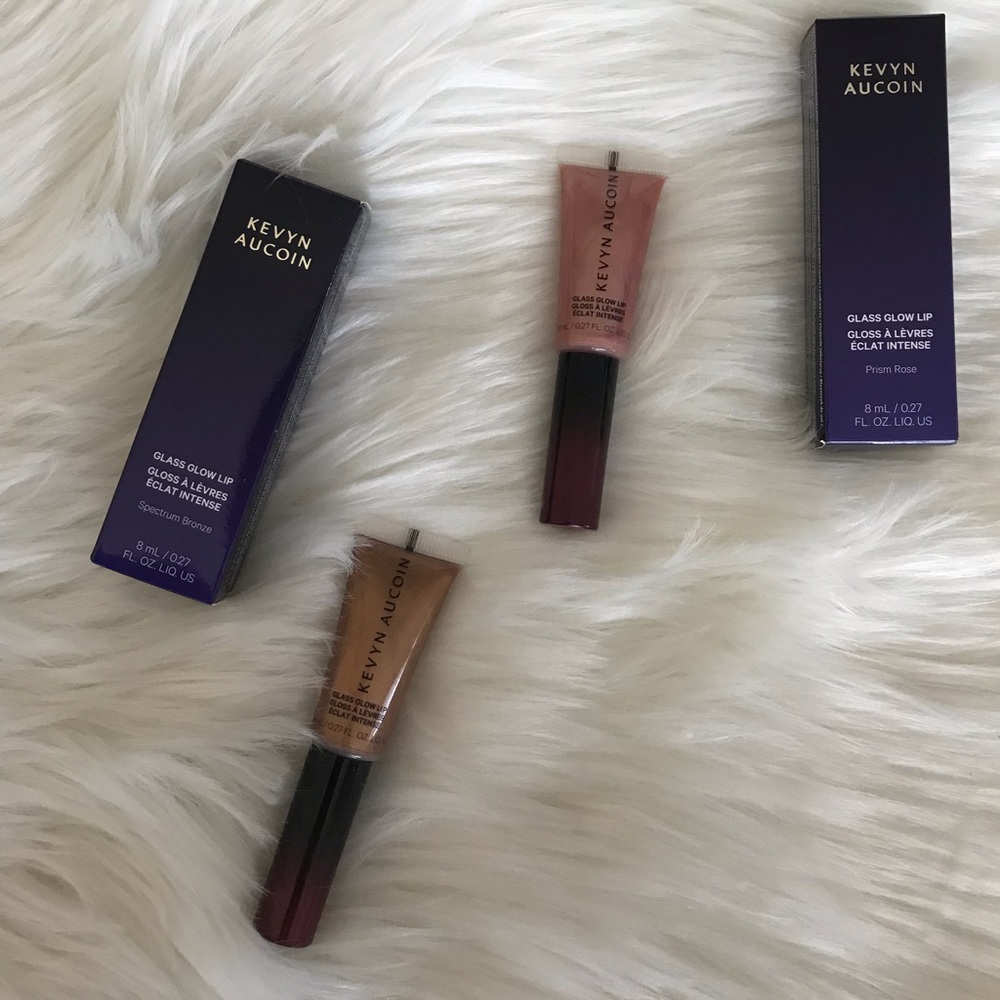 Kevyn aucoin glass glow lip set